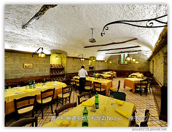 義大利蜜月-Zi’Ntonio 酒窖風格的蘇連多地方料理-Day7義大利餐廳
