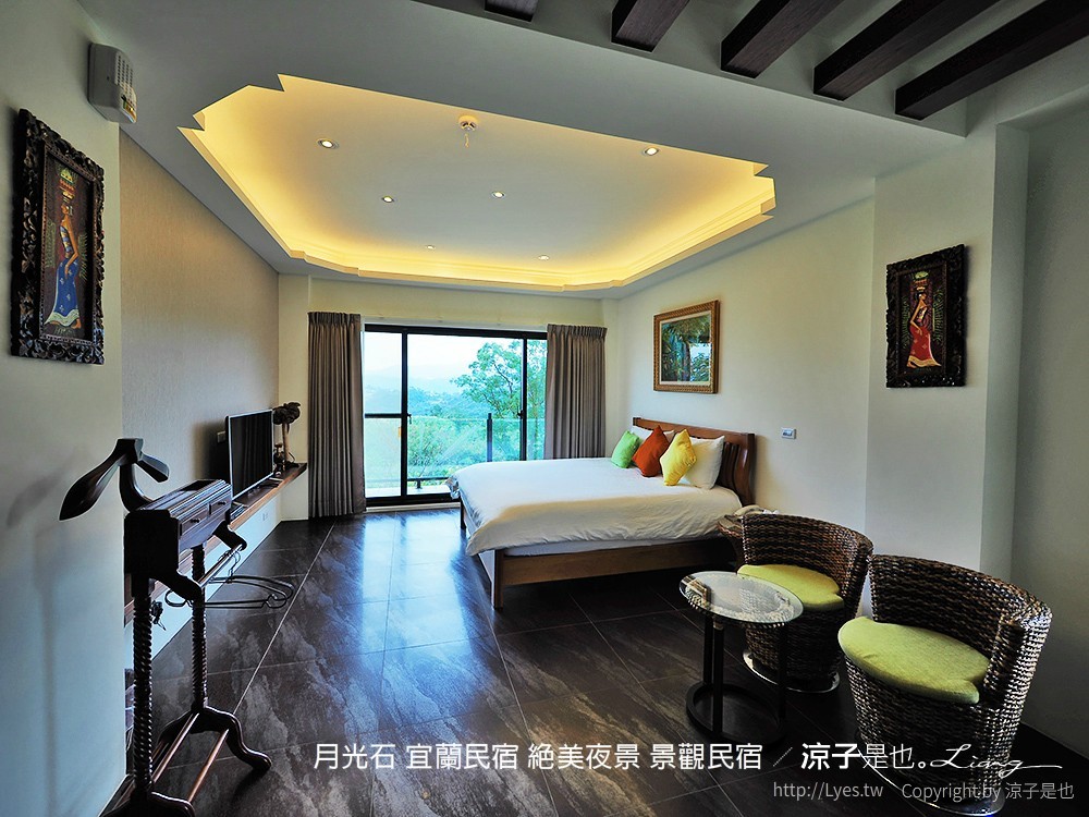 月光石 宜蘭民宿 絕美夜景 景觀民宿