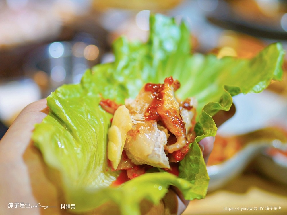 料韓男 菜單 台中美食 韓國熟成烤五花肉 北屯燒烤餐廳 專人代烤 韓式烤肉推薦