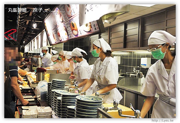 台中-丸龜製麵(新光三越)-雖然來自日本,但可能人多失誤,麵Q度小失望