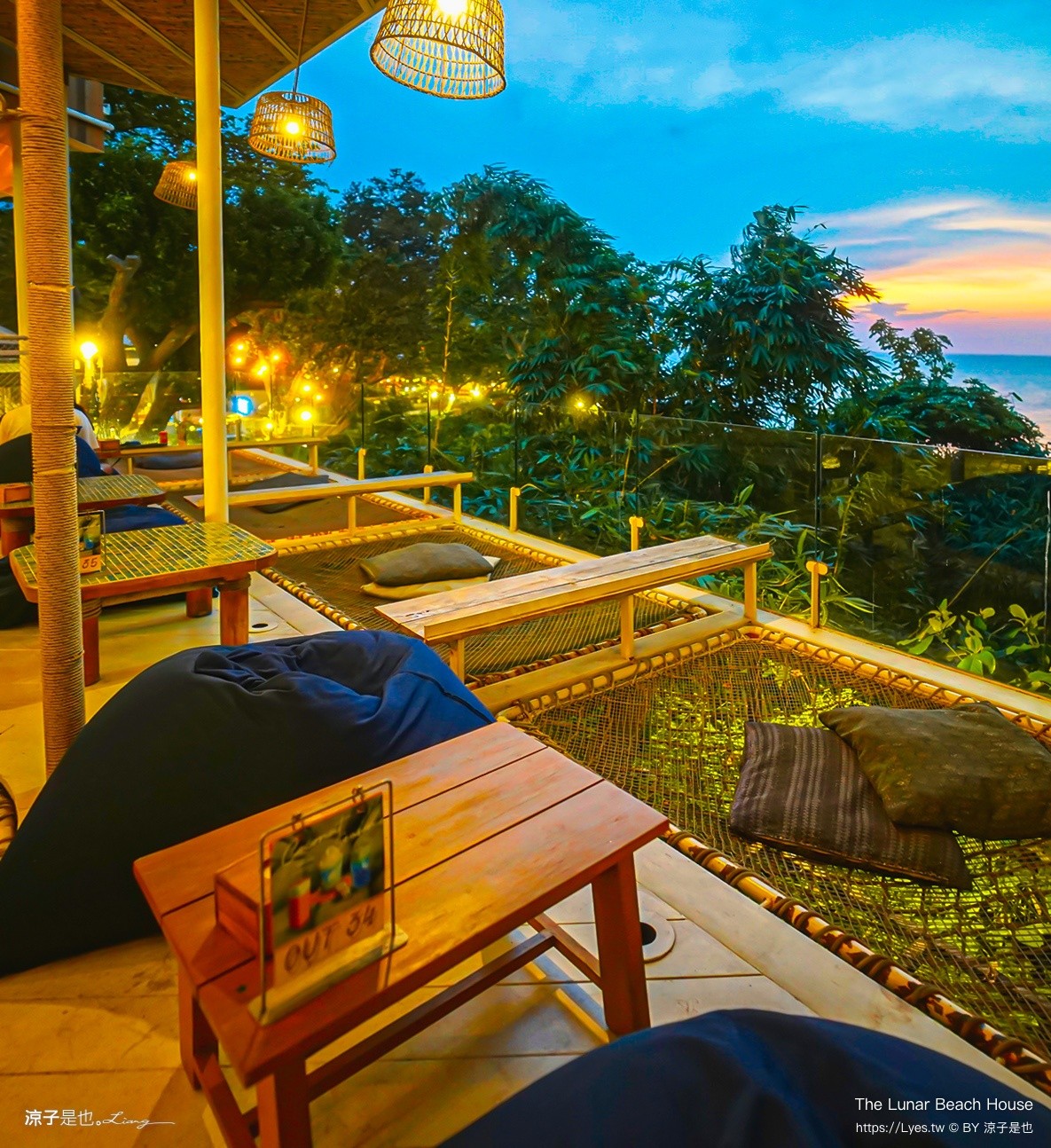 The Lunar Beach House 芭達雅海景餐廳 Pattaya 海景咖啡廳 芭達雅網美餐廳 泰國景觀餐廳