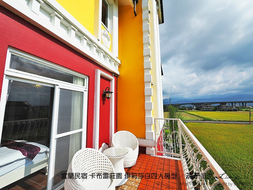 宜蘭民宿 卡布雷莊園 伊莉莎白四人房型