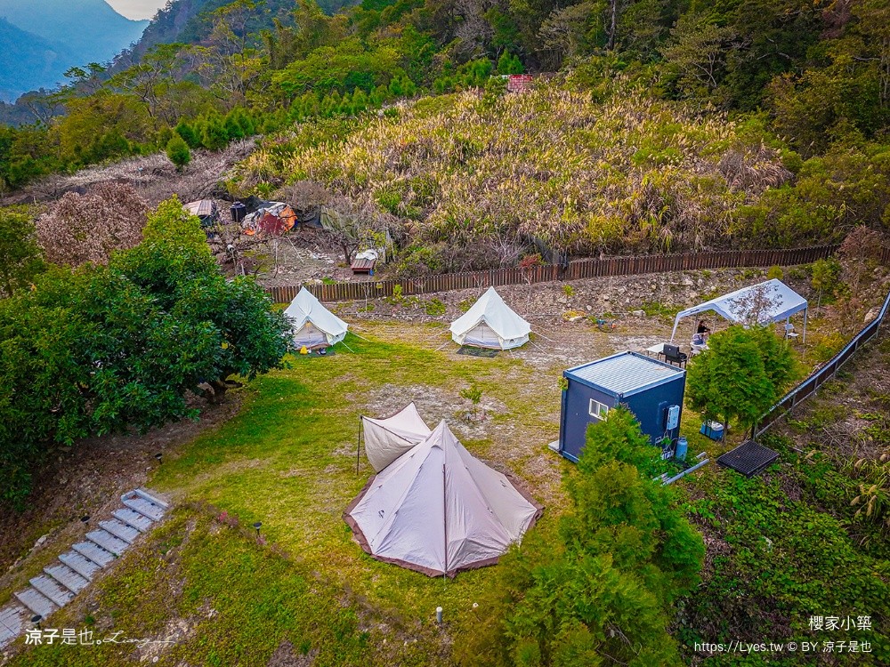 櫻家小築 櫻家小築 谷關住宿 空拍 懶人露營