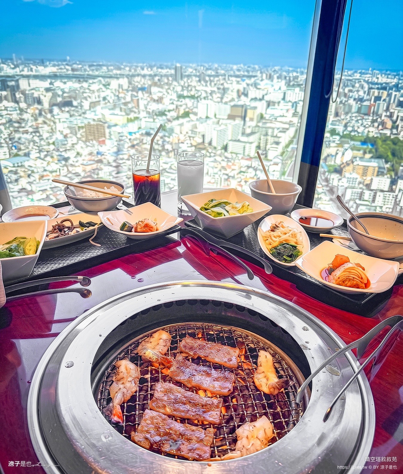 晴空塔敘敘苑 晴空塔餐廳 東京美食 午間套餐菜單 東京燒肉推薦 押上站美食