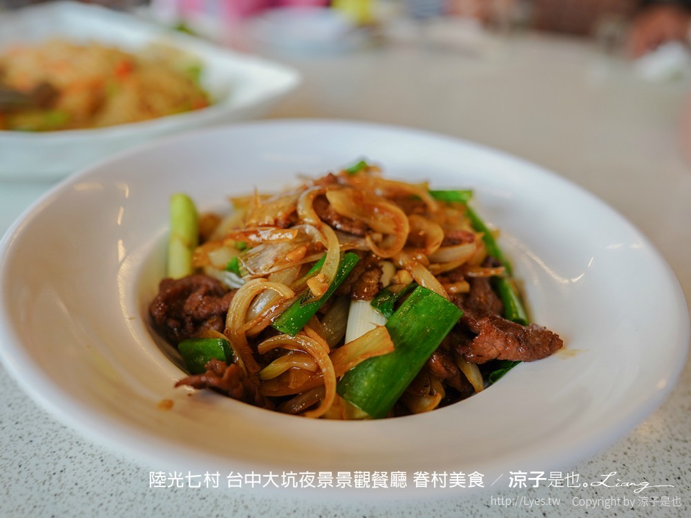 陸光七村 台中大坑夜景景觀餐廳 眷村美食