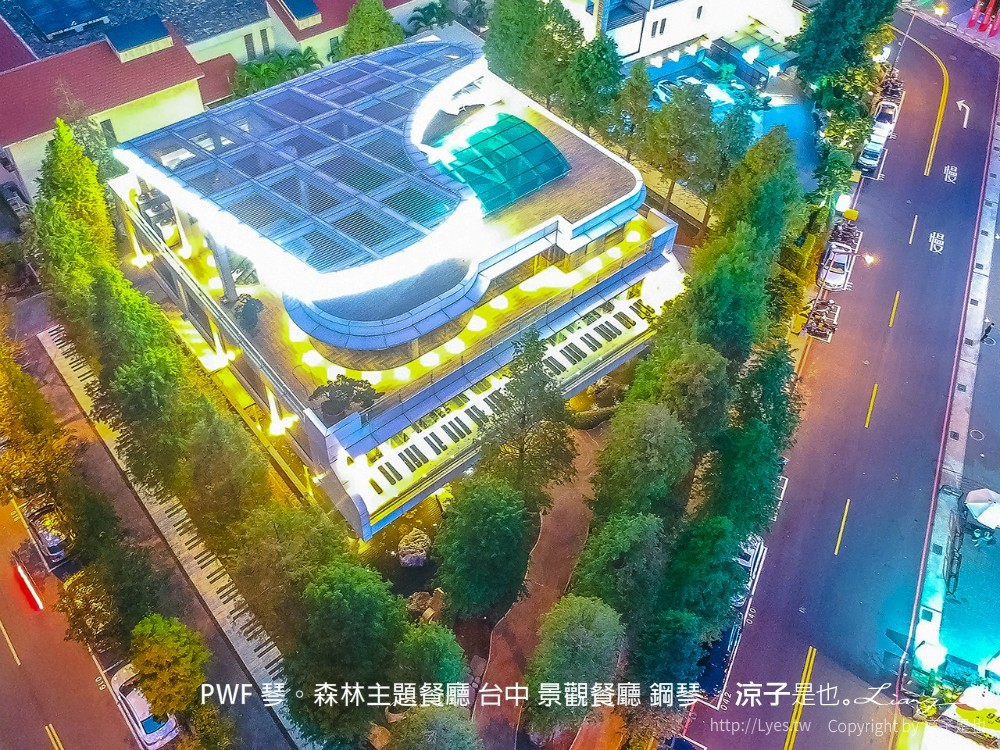 pwf 琴。森林主題餐廳 台中 景觀餐廳 鋼琴