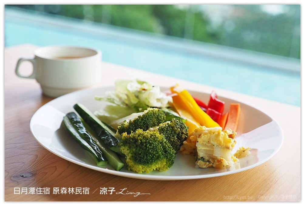 日月潭住宿-原森林民宿 有游泳池的日月潭親子民宿(環境、早餐、下午茶篇)