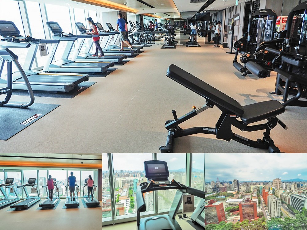 台北住宿-台北國泰萬怡酒店(附MJ Kitchen早餐) 飯店高空視野極佳 躺床上就能欣賞日落與飛機降落