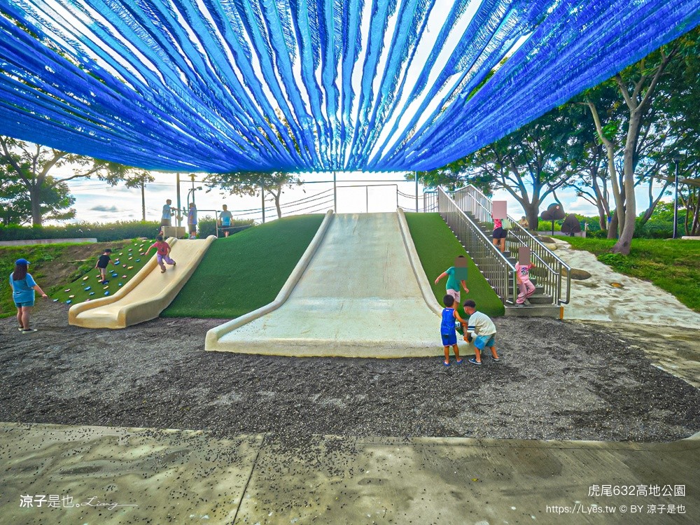 虎尾632高地公園 雲林親子景點 雲林玩水景點 虎尾景點 親水公園 免門票親子景點