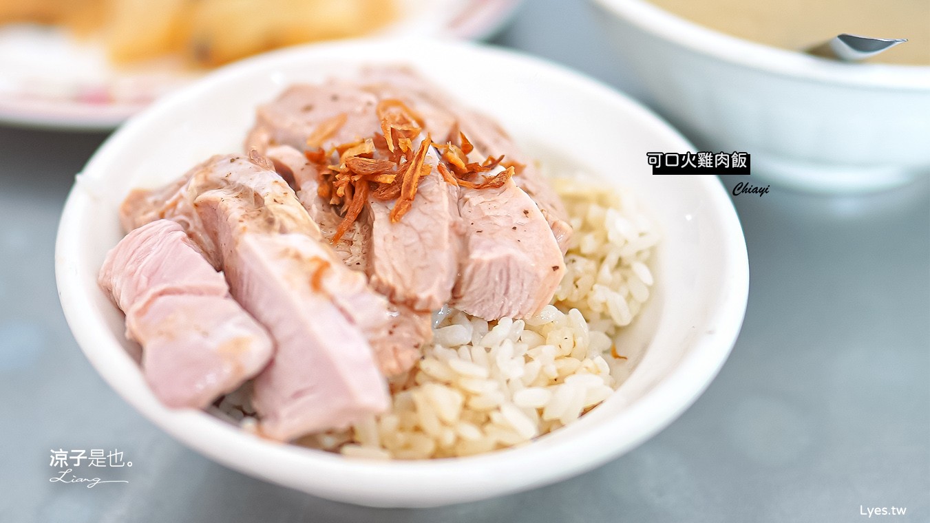 嘉義-可口火雞肉飯(附菜單) 厚嫩雞片飯+油蔥酥是絕配 Google 高評價嘉義火雞肉飯推薦