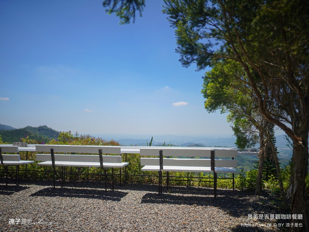 景美是吉 菜單 景觀咖啡餐廳 台南景點 愛心觀景台 和風套餐 楠西 山景咖啡 評論