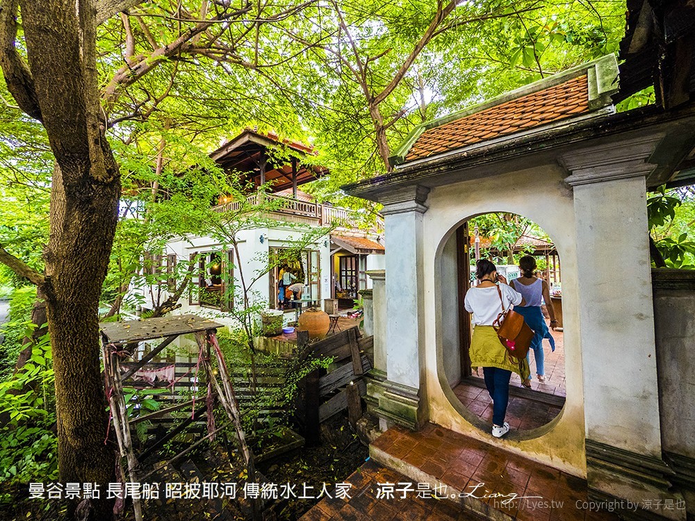 曼谷景點 長尾船 昭披耶河 傳統水上人家