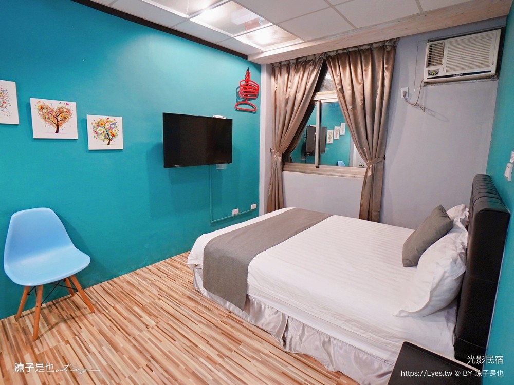光影民宿 嘉義住宿推薦 布袋民宿 房型 雙人房 四人房 背包客