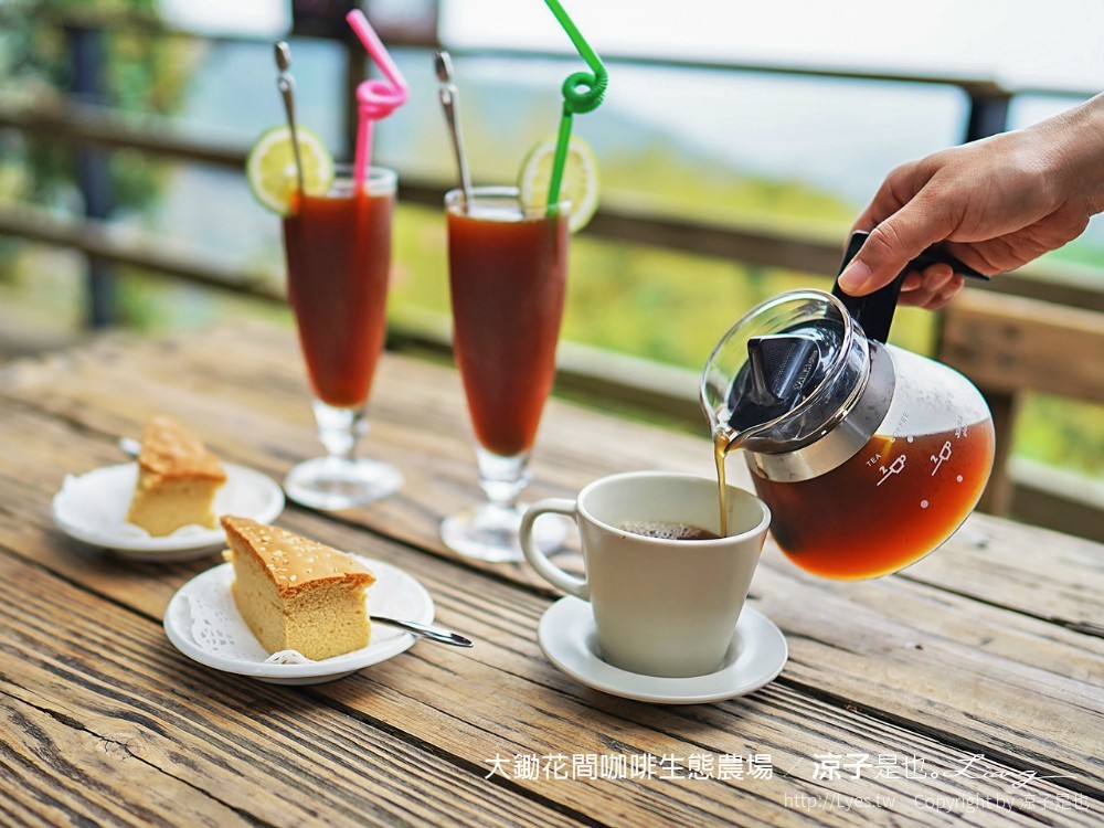 大鋤花間 咖啡生態農場 菜單 台南景點 台南東山175咖啡公路 咖啡館 景觀餐廳
