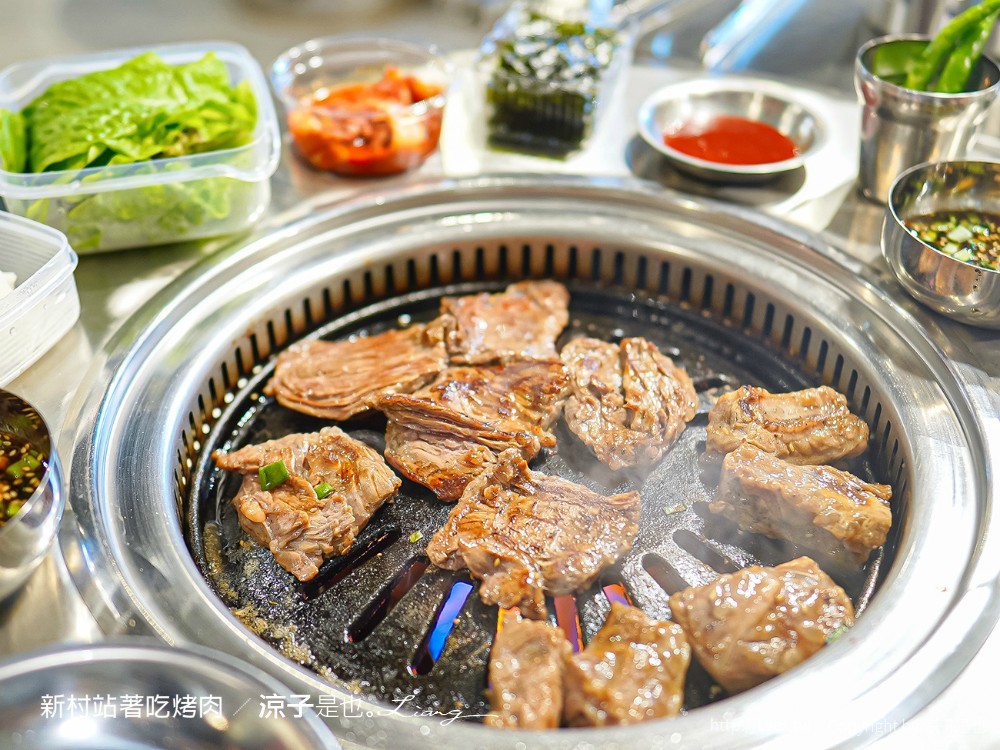 新村站著吃烤肉 台中2号店 PARK2草悟廣場美食 韓國首爾60年排隊老店 台中韓式烤肉