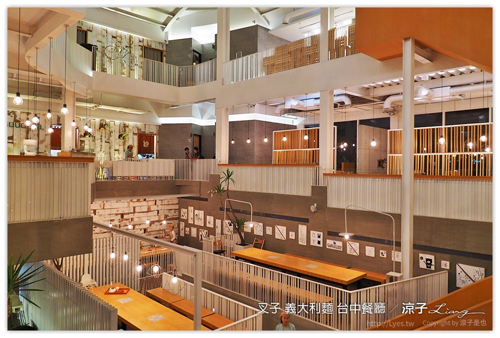 台中-叉子 義大利麵 有沙坑的親子餐廳 (二樓已改裝為主題包廂 有溜滑梯喔！)