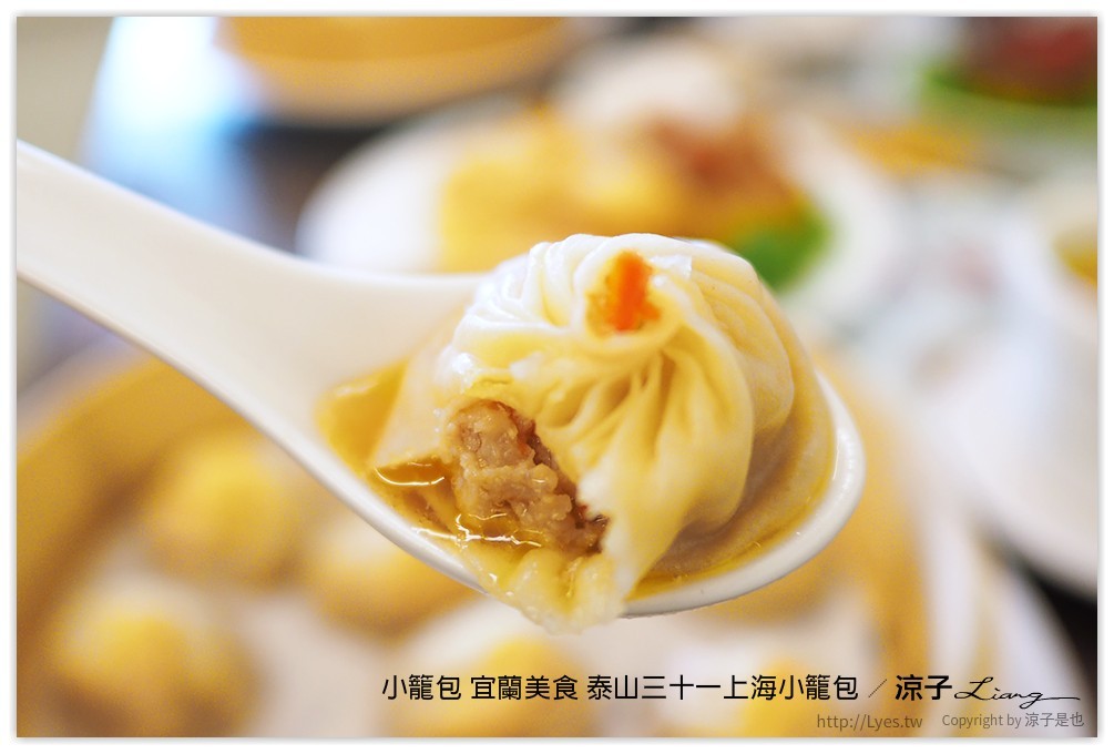 小籠包 宜蘭美食 泰山三十一上海小籠包 - 涼子是也 blog