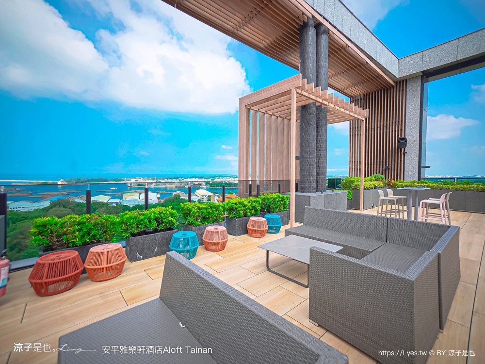 台南安平雅樂軒酒店 台南住宿 台南親子飯店推薦 房型 早餐 兒童遊戲室 健身房 高空酒吧 頂樓夜景 萬豪酒店 aloft tainan