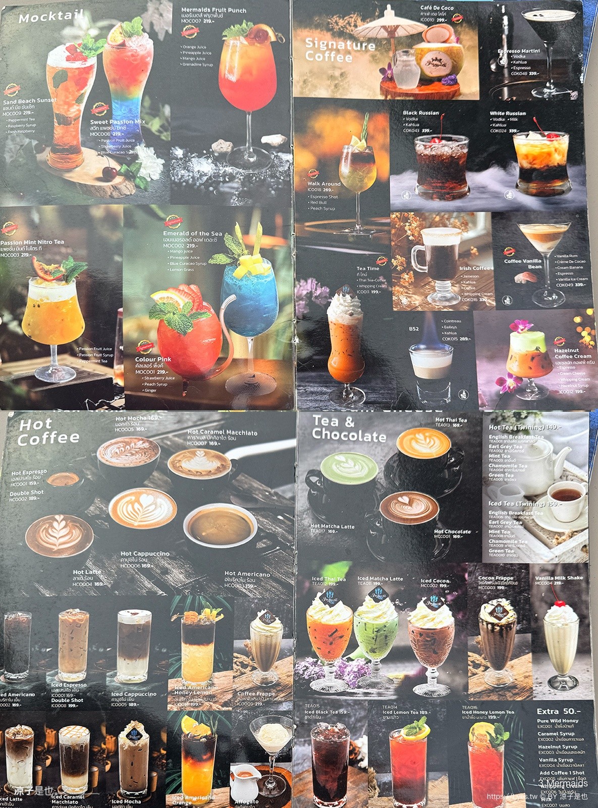 3 Mermaids 美人魚餐廳 芭達雅 Pattaya cafe 鳥巢餐廳 海景餐廳