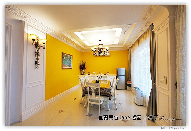 宜蘭民宿-橙堡-夢幻城堡風的宜蘭民宿(羅浮宮房型與早餐、下午茶篇)