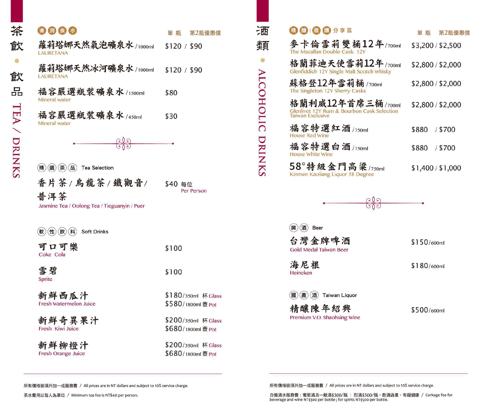 福粵樓 福容大飯店 桃園美食 餐廳 桃園港式料理 粵菜 合菜 推薦 金澎派 台味美食季 菜單