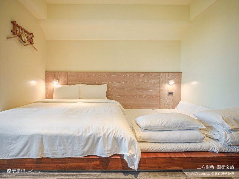 【台中逢甲住宿】二八樹巷藝術文旅︱鬧中取靜的設計感綠意秘境 離夜市10分鐘的親子友善藝術旅宿