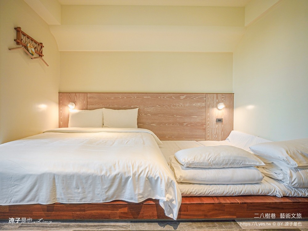 二八樹巷藝術文旅 台中逢甲住宿 西屯親子飯店 台中親子住宿推薦 和室房間 點心自助吧 公園 youbike