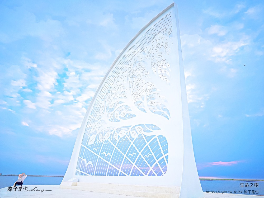 生命之樹 台南景點 鹽田裝置藝術 海上步道 青鯤鯓 扇形鹽田 台南 將軍景點 IG 拍照 打卡