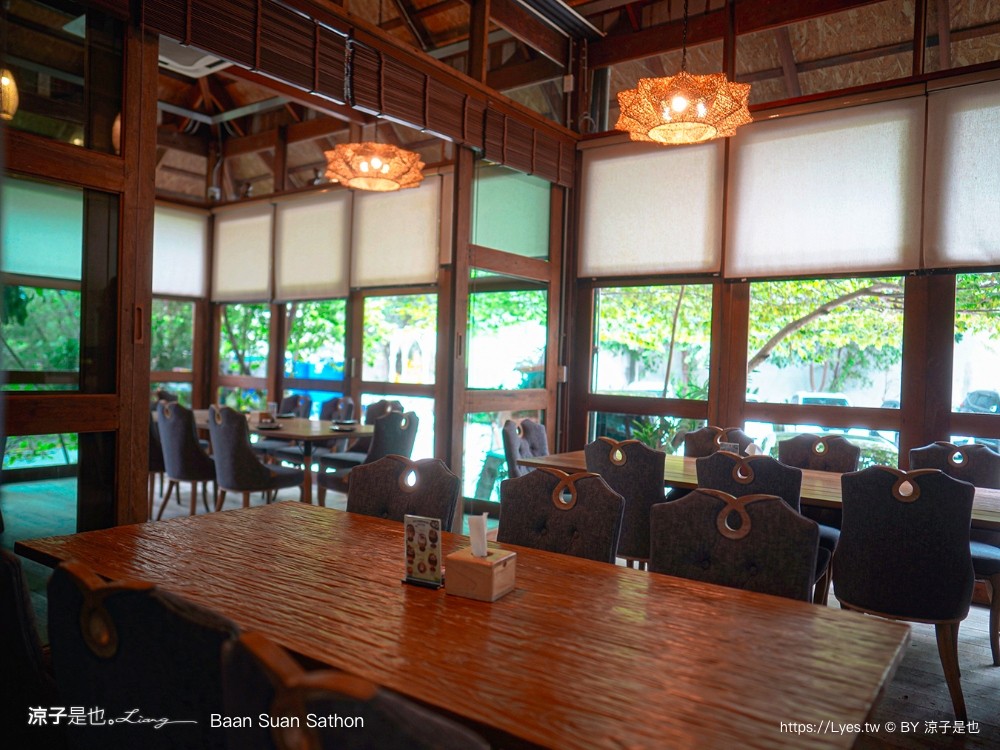 Baan Suan Sathon 泰國曼谷 森林系餐廳 推薦 泰式料理 網美風 交通 下午茶
