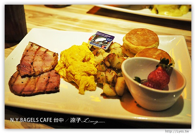 台中-N.Y. BAGELS CAFE-金典誠品綠園道的早午餐餐廳