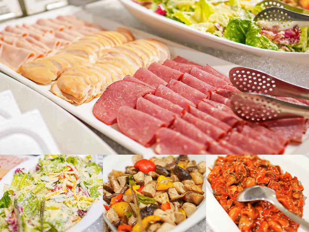 台中親子飯店-台中港酒店 三井OUTLET住宿 海洋親子房 小帳棚與上下舖是小孩的愛 兒童遊戲室有車子跑道、球池、小廚房