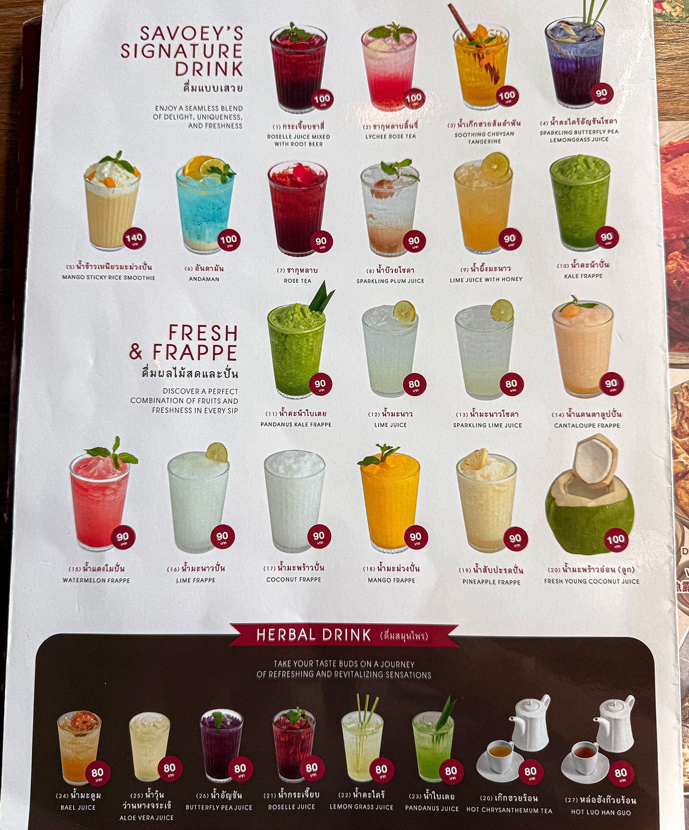  Savoey 上味泰餐館 菜單 Terminal 21 Asok 泰國 曼谷 美食 餐廳 優惠 訂位 必點 折價券