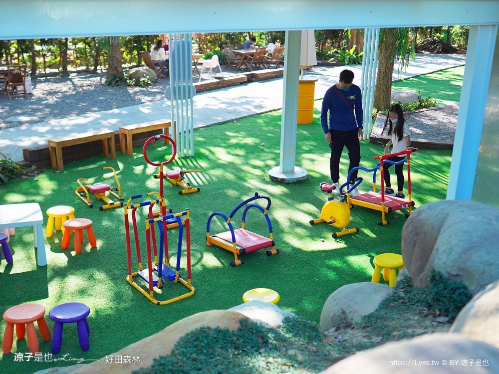 好田森林 菜單 門票 彰化田尾 親子餐廳 親子樂園 恐龍森林 滑草 野餐 玩沙 卡丁車 彰化景點 空中卡丁車