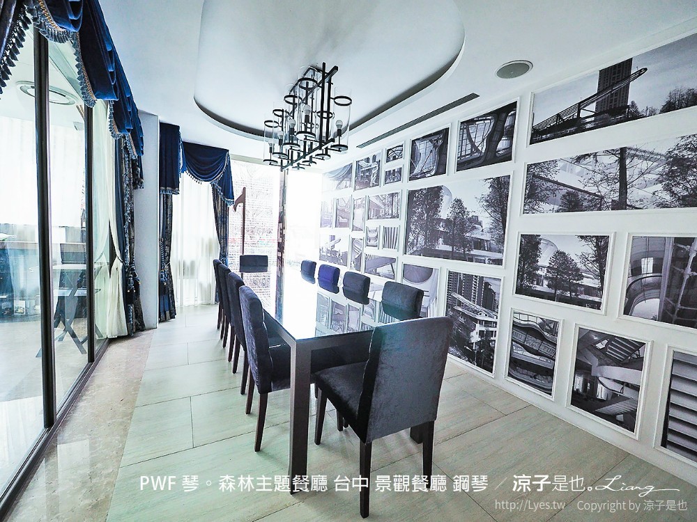 pwf 琴。森林主題餐廳 台中 景觀餐廳 鋼琴