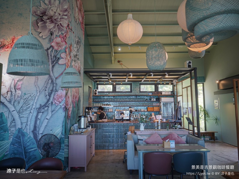 景美是吉 菜單 景觀咖啡餐廳 台南景點 愛心觀景台 和風套餐 楠西 山景咖啡 評論