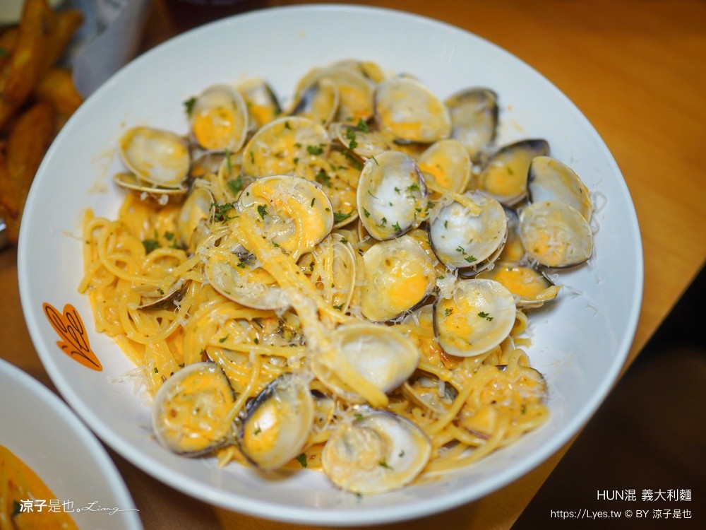 HUN混 義大利麵 台中美食 大里美食 HUN混大里店 平價義大利麵 橘醬