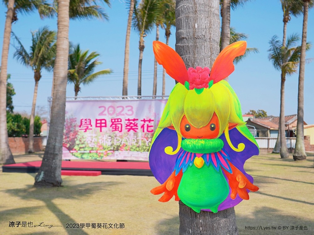 學甲蜀葵花文化節 2023 蜀葵花季 一丈紅迷宮 紫色鼠尾草 季節 花況 交通 學甲景點