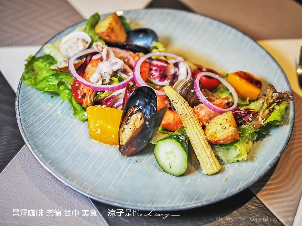 黑浮咖啡 崇德 台中 美食