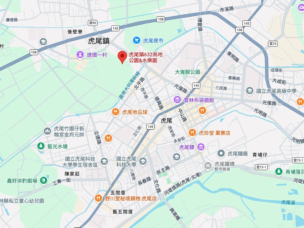 虎尾632高地公園 雲林親子景點 雲林玩水景點 虎尾景點 親水公園 免門票親子景點