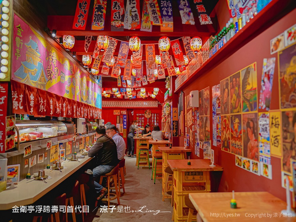 金衛亭 浮誇壽司 菜單 台中東區 美食餐廳 樂成宮 日式料理 東光園道