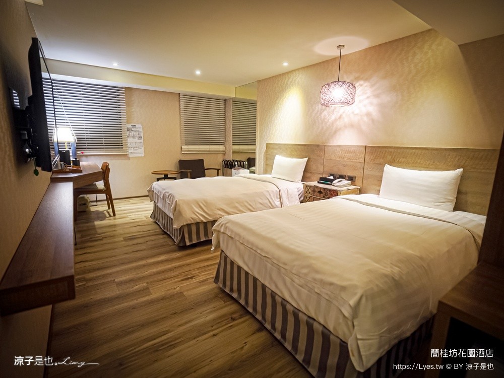 蘭桂坊花園酒店 嘉義住宿 文化路夜市住宿 嘉義親子飯店 嘉義飯店 嘉義自由行住宿 雅緻雙床房