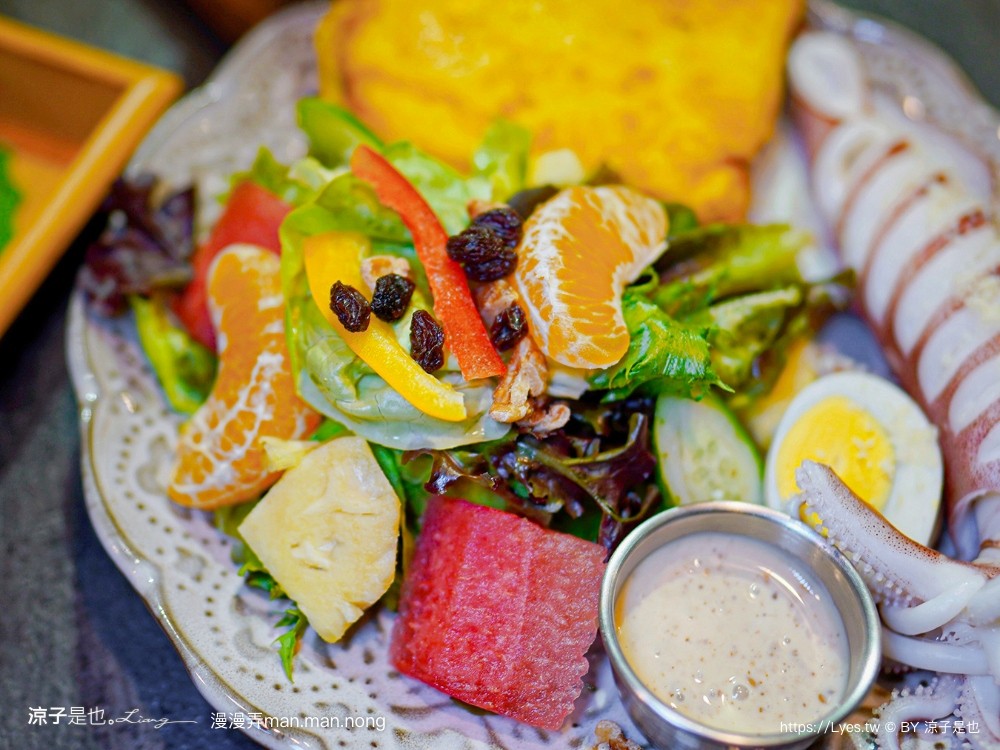 漫漫弄 菜單 台南南區美食 台南咖啡館 老宅餐廳 早午餐 義大利麵 漢堡 下午茶