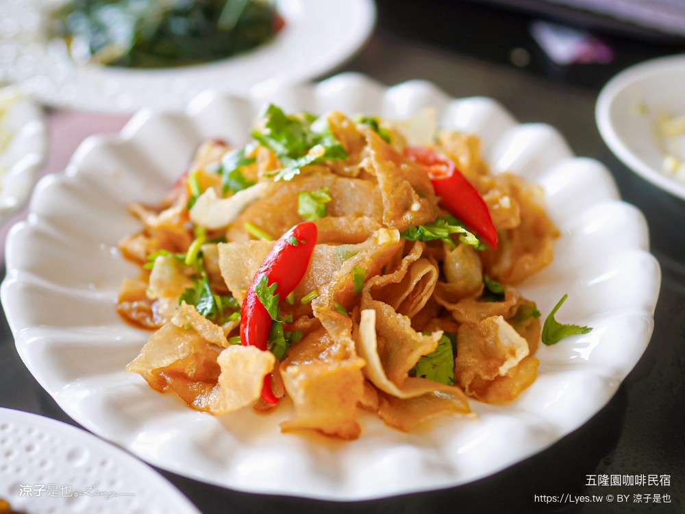 五隆園咖啡B&B景觀莊園 台南東山景觀餐廳 東山咖啡 菜單 台南最高餐廳 合菜餐廳 五隆園咖啡民宿