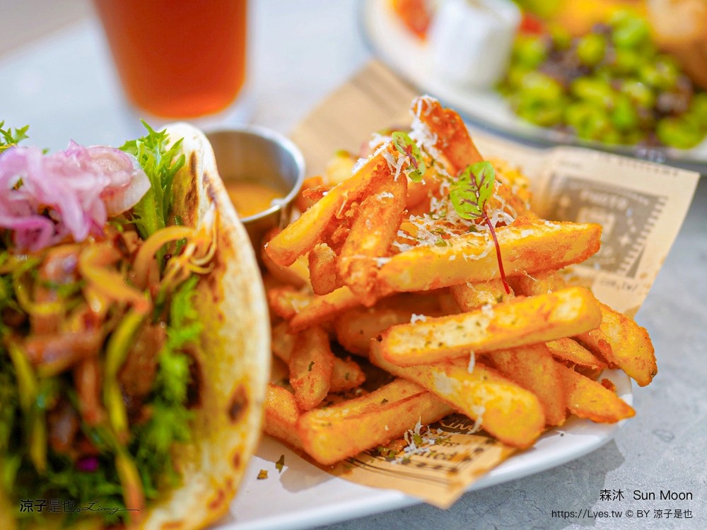 森沐 sun moon 菜單 台中早午餐 台中美食 早午餐餐廳 純白 北歐風