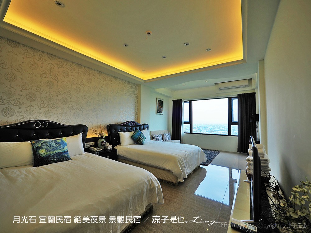月光石 宜蘭民宿 絕美夜景 景觀民宿