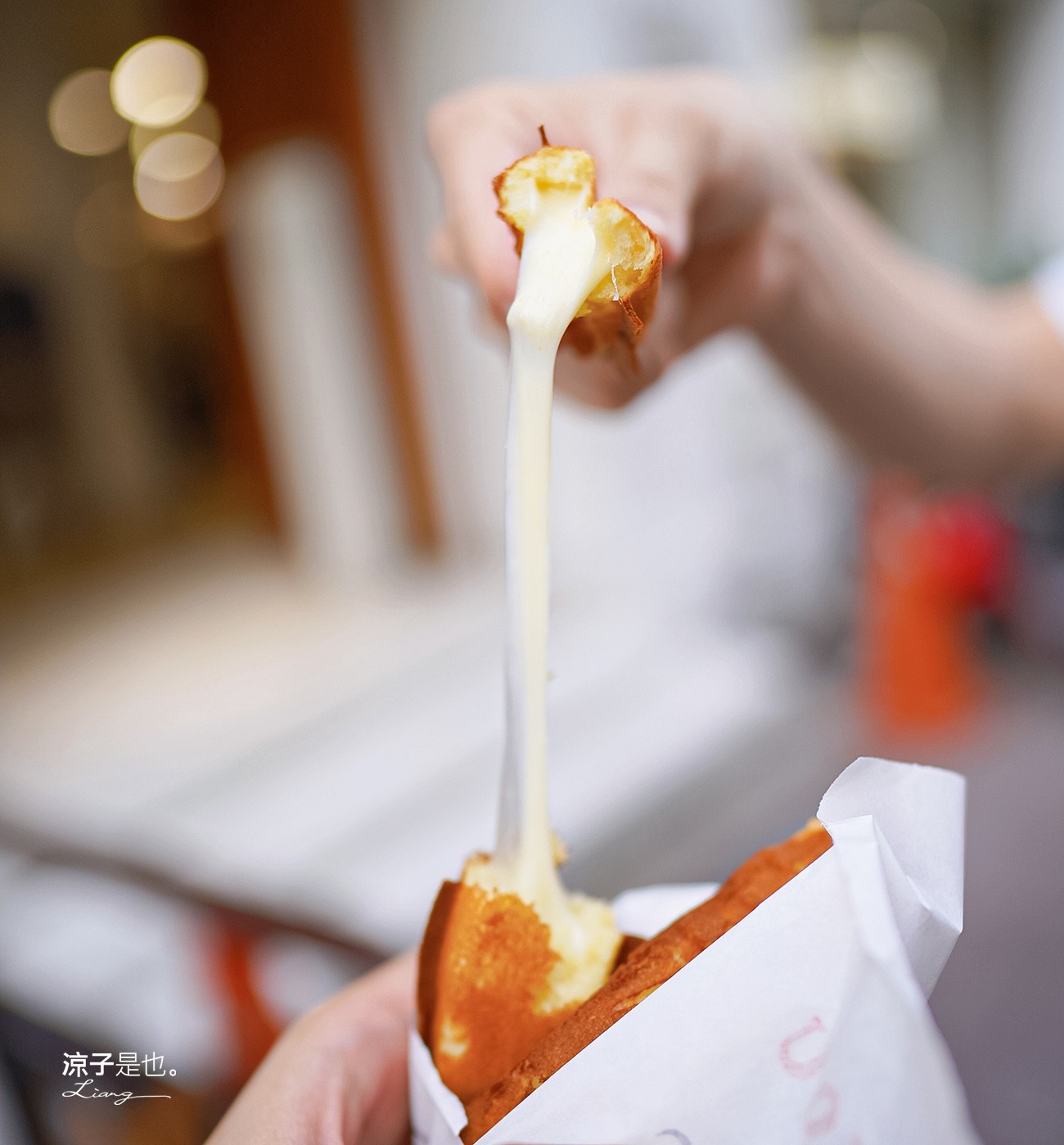 王氏富屋金蕉條雞蛋糕 菜單 台南 國華街美食小吃 秒殺限量 雞蛋糕 起司牽絲 巧克力