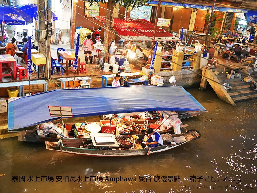 泰國 水上市場 安帕瓦水上市場 Amphawa 曼谷 旅遊景點