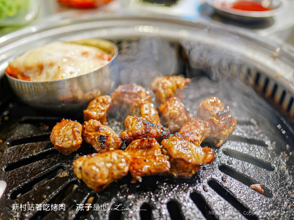 新村站著吃烤肉 台中2号店 PARK2草悟廣場美食 韓國首爾60年排隊老店 台中韓式烤肉