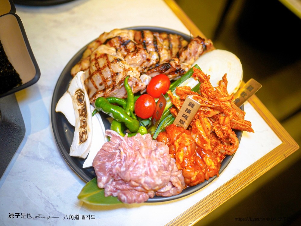 八角道 菜單 台中公益路餐廳 韓國 首爾釜山 連鎖烤雞店 開幕 韓式燒肉 韓式料理 韓式豆腐鍋 팔각도