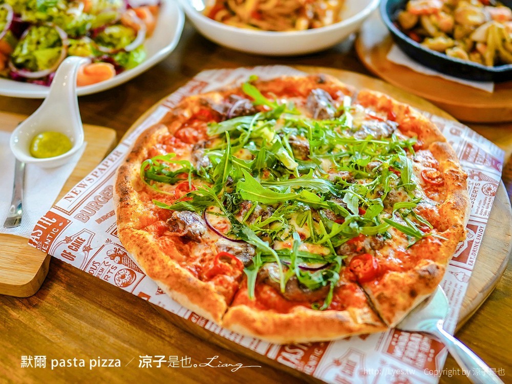 默爾義大利餐廳 台中北屯美食 窯烤披薩 義大利麵 菜單 pasta pizza